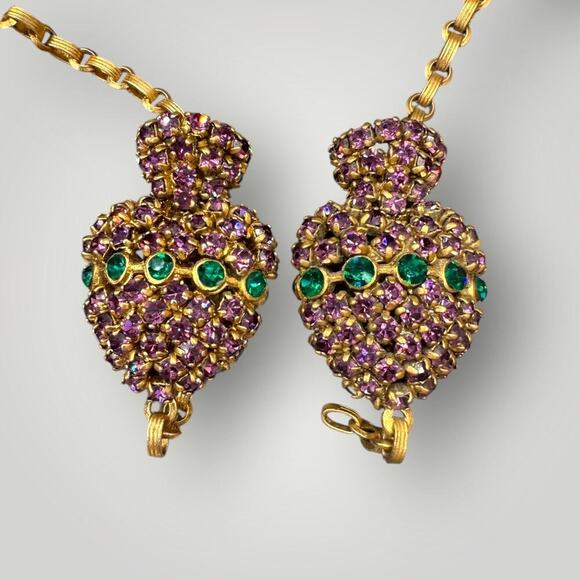 Rare Vintage Christian Lacroix Paris Statement Clip-On Earrings AS IS - Picture 6 of 16